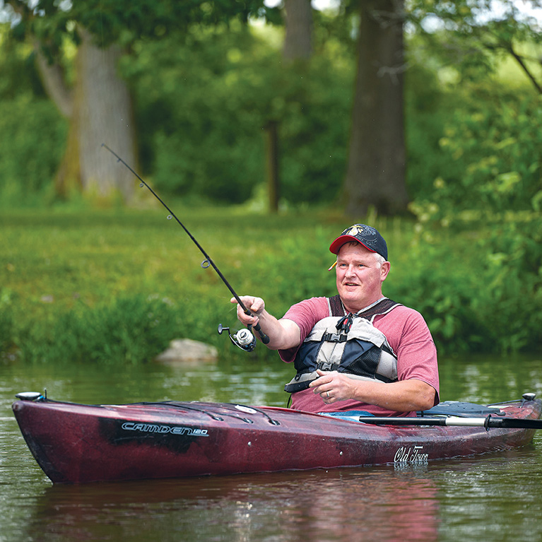 Fish at Lake Loramie State Park