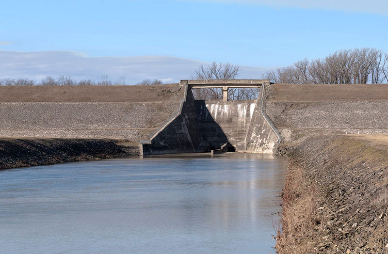 Lockington Dam